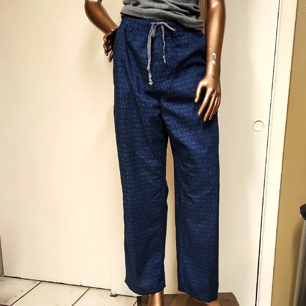 Calvin Klein Men's Navy Loungewear Pants